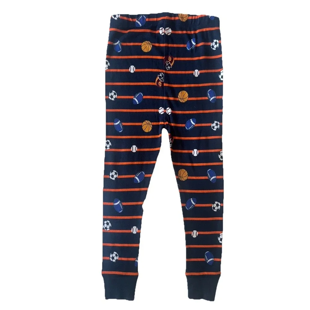 Pajama Bottom 3T Sport Sleepwear Baseball Basketball Football Boy Baby Clothing